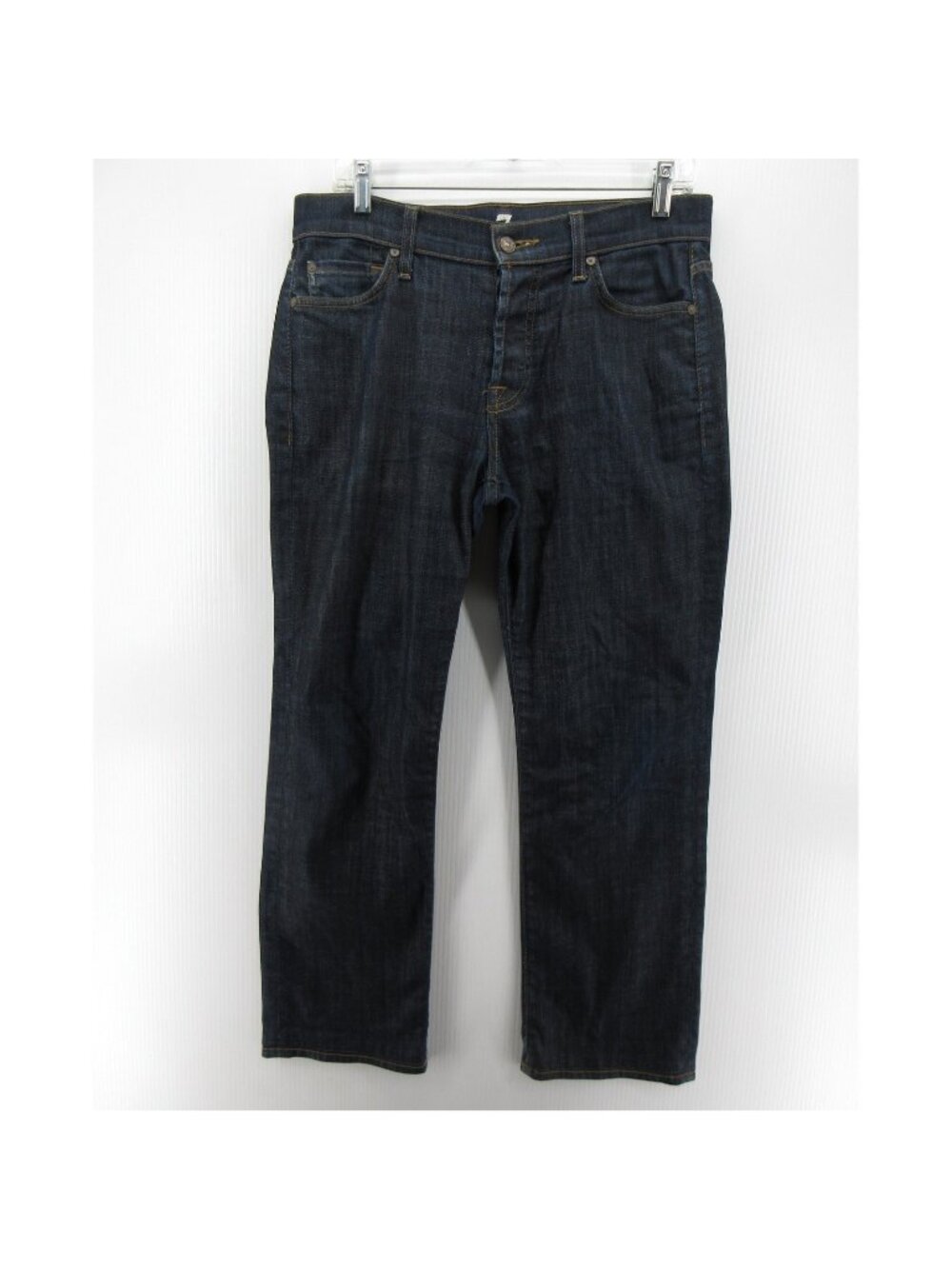 7 For All Mankind Jeans 30 Standard Straight Leg Button Fly USA 30X28